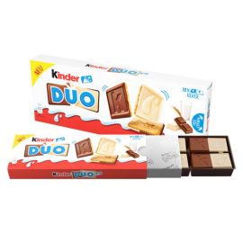 Печенье молочно-шоколадное Kinder Duo Киндер Дуо 150 гр