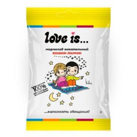 Жевательный мармелад со вкусом вишня-лимон Love is ЖуйМиксик 25 гр