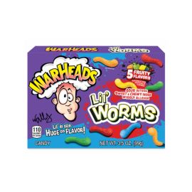 Кислый мармелад Warheads Lil Worms / Вархедс Лил Вормс 99 гр