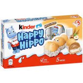 Вафельные батончики Kinder Happy Hippo Hazelnut 104 гр