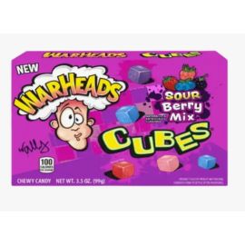 Мармелад кислые кубики Warheads Chewy Cubes ягодный микс 99 гр