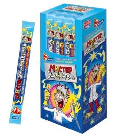 Жевательная резинка с кислой пудрой Мистер удлинитель со вкусом колы 18 гр