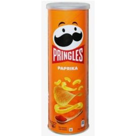 Хрустящие чипсы паприка Pringles Принглс 165 гр
