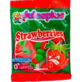 Мармелад со вкусом клубники DULCEPLUS Клубника 100 гр