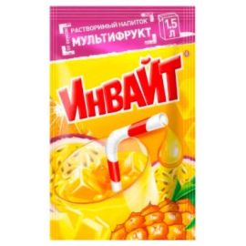 Растворимый напиток Invite Мультифрукт 12гр
